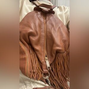 Convertible Mini Julian Backpack With Fringe